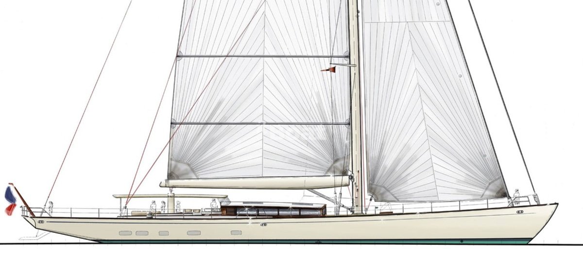 JFA Yachts SY 125′ Classic Sloop