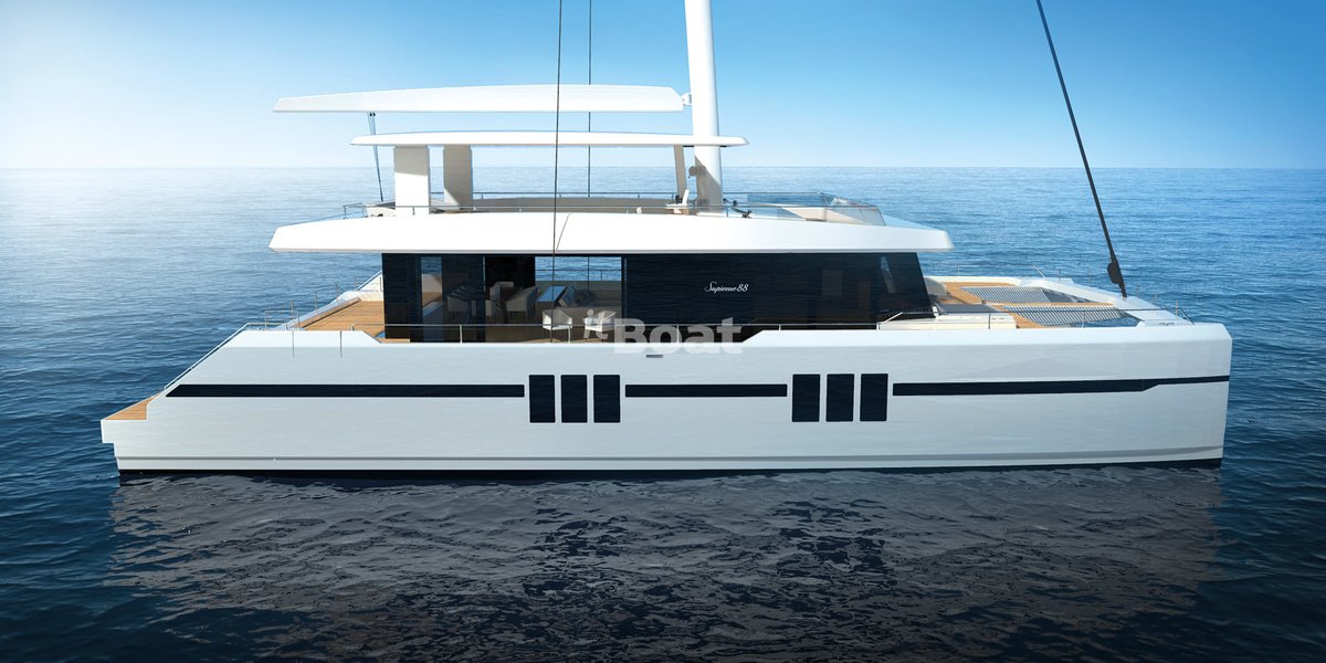 Sunreef Supreme 88 Sailing