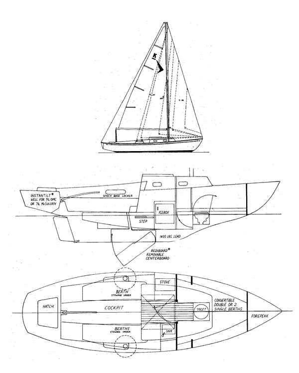 Seafarer 23 Kestrel (Daysailer)