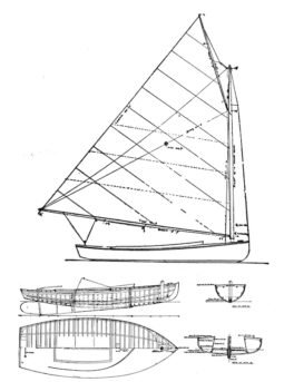Atlantic City Catboat 1913