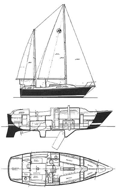 O’Day 32 Ketch