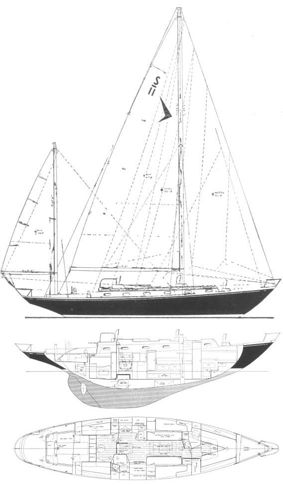Seafarer 45 Yawl